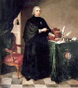 Antonio Carnicero Portrait of Pedro Rodreguez de Campomanes oil